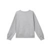 Jordan Letter Print Crew Neck Casual Long Sleeve Sweatshirt Women Tops Dark-Grey FN5438-063