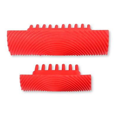 COLORBIRD Wood Graining Tool Set of 2 for Wood Grain Painting, Wood Grain Paint, Wood Grain Rubber Paint Roller