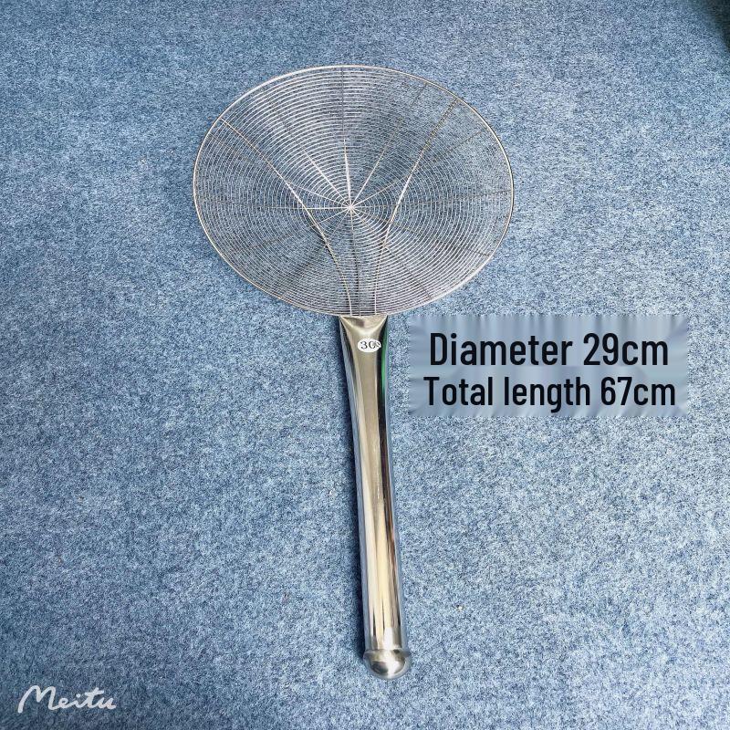 Edelstahl Schöpfkelle mit langem Griff