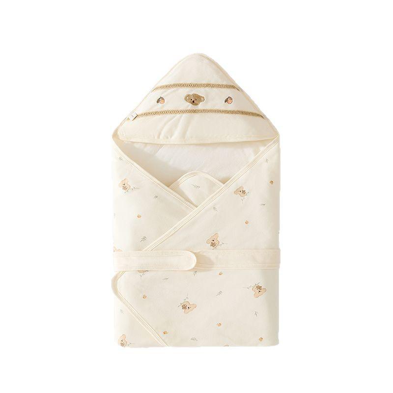 Pure Cotton Newborn Blanket 60g - Swaddle Quilt for Spring & Autumn