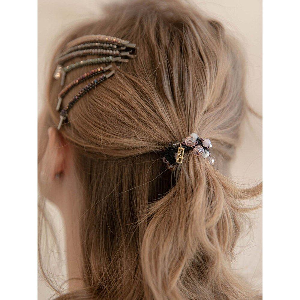 

Dangle Bead Ponytail Lfpt0439 BROWN