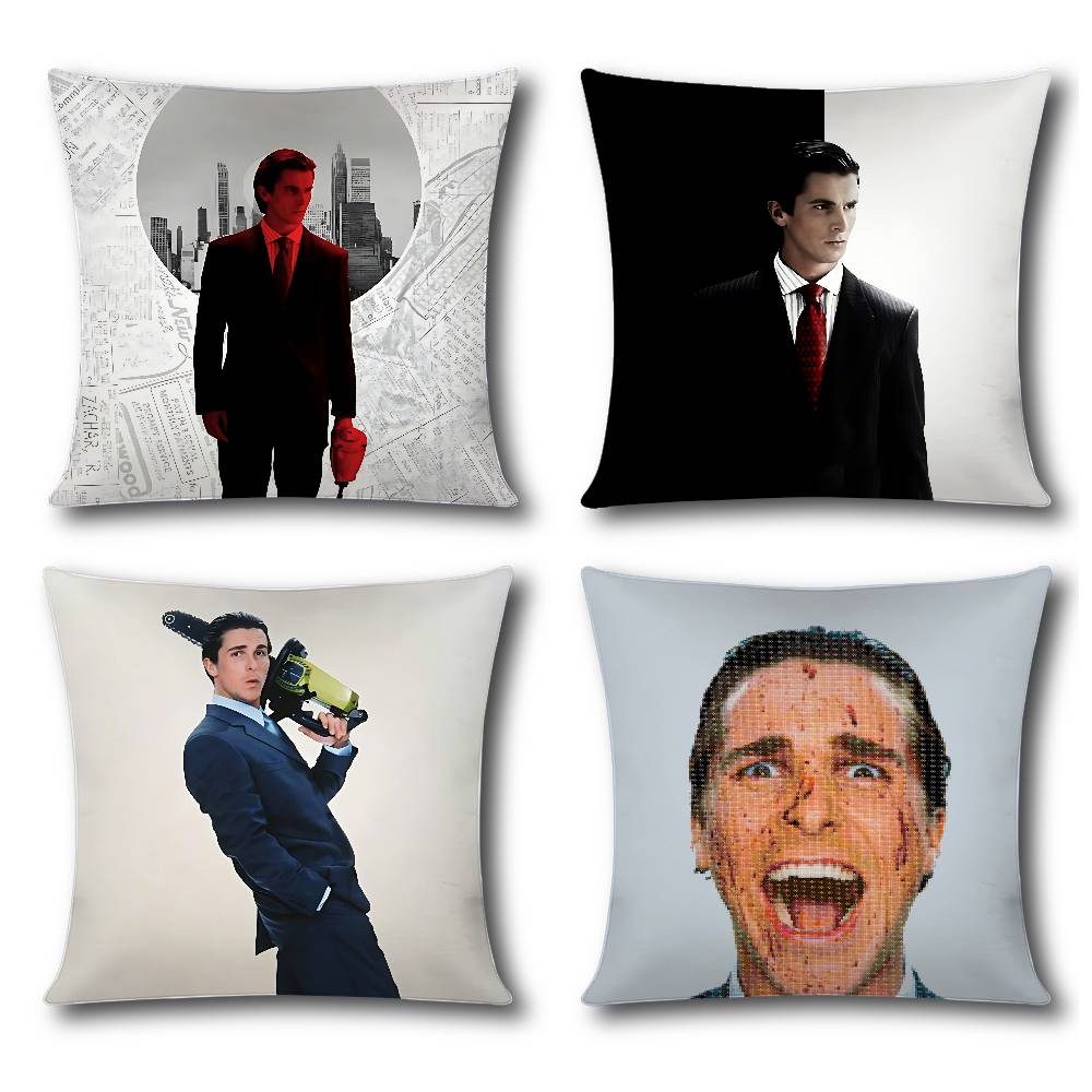 Classic American Physco Pillow Case Throw Pillow Cover Nordic Vintage Style Cushion Covers Home Living  Sofa Couch Seat Decor