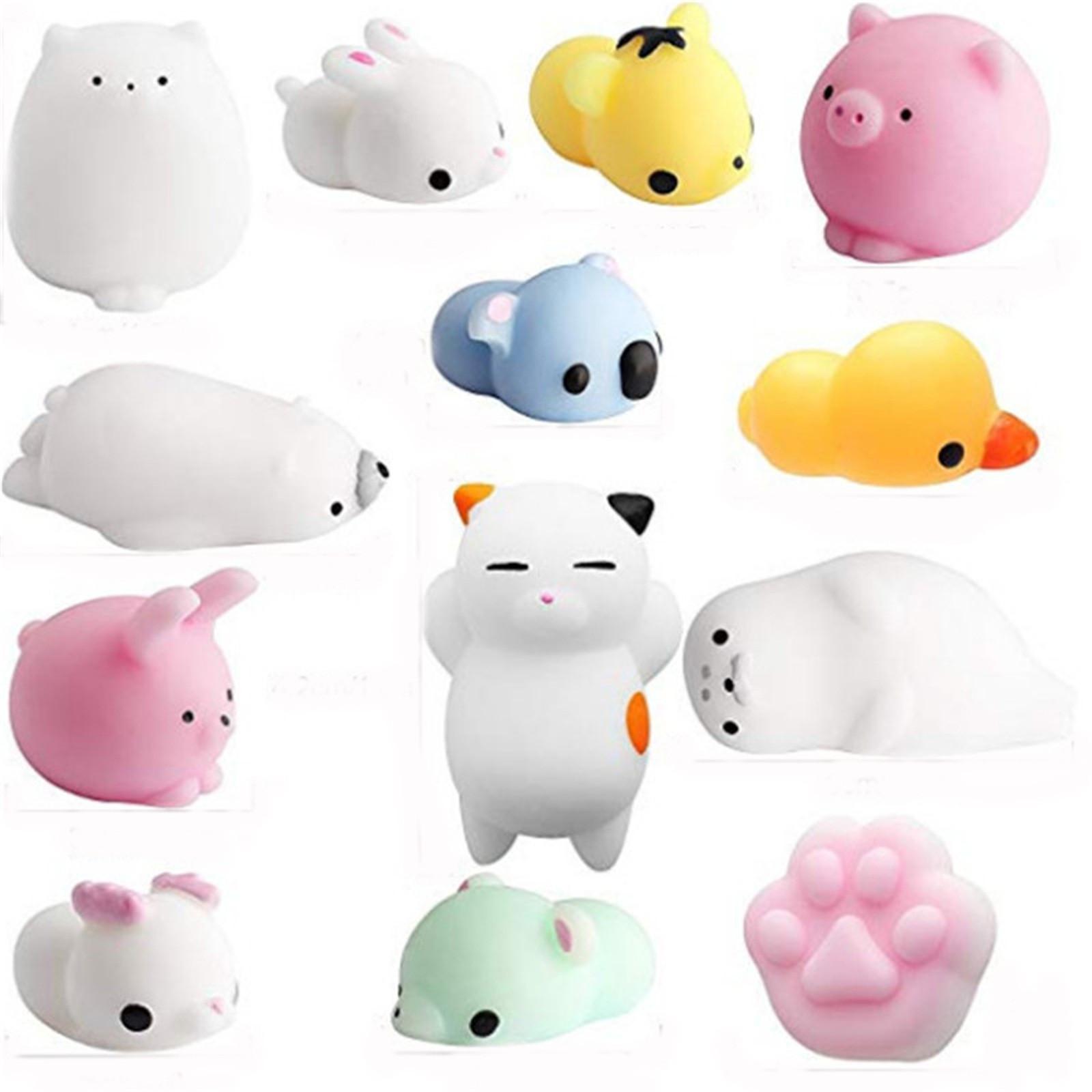 

Animals 24Pcs Decompression Toys, Stress Relief Toys,Animals Random Party Favour Toys With Storage Box, Toy For Kids