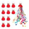 20-Pack Hand Throw Streamers Popper - No-Mess Confetti Paper, Biodegradable & Safe, Easy Clean-Up for Parties & Photos