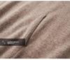 Men's Thick Wool Knit Pullover Hoodie - Autumn/Winter Collection