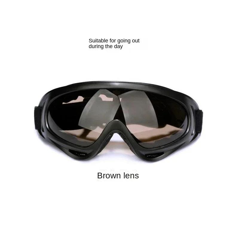 Dirt Bike Goggles Helmets Motosiklet Outdoor Cycling Glasses Moto Skiing Windproof Sandproof UV Protection Sunglasses