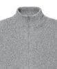 Loghideumatin Lm Melange Full Zipup Sweater (Grey)