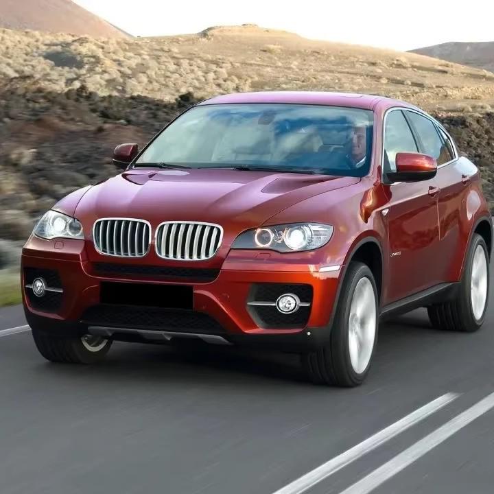 Compatible Silver Grille for 07-14 BMW X5/X6 E70 E71 Starry Sky Edition.