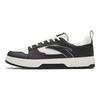 Anta Comfortable Durable Non-Slip Low-Top Skate Shoes Women sneakers Black White 122348011-3