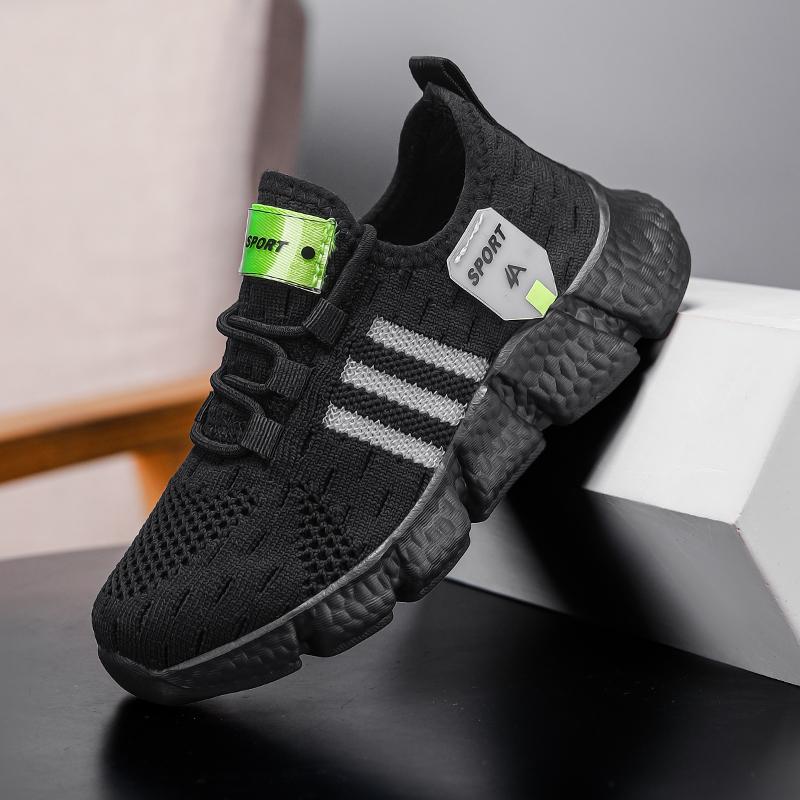 28-39 Dětské nadměrné velikosti Lehké Jednoduché Stylové Prodyšné Síťované Ležérní Sportovní Obuv Běžecká Obuv