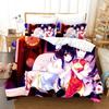 Date A Live Girls Japan Popular Anime Bedding Set Bedroom Soft Modern Bedspreads Comefortable Duvet Cover Quilt Cover Pillowcase