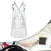 Förkläde med Justerbara Band och Fickor