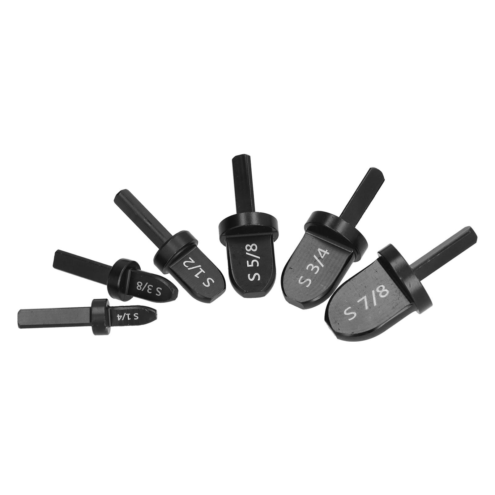 

Набор из 6 шт. развальцовочных насадок для дрели Удобный Практичный Широкое применение Расширитель труб Сверло