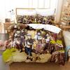 Black Clover Bedding Set Single Double Full Queen King Size Anime Duvet Cover Set For Adults Boys  Quilt Cover Pillowcase