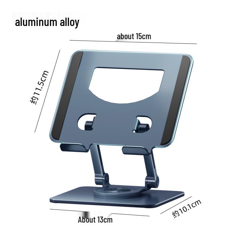 Adjustable Rotating Tablet Stand for iPad - Ideal for Live Broadcasts
