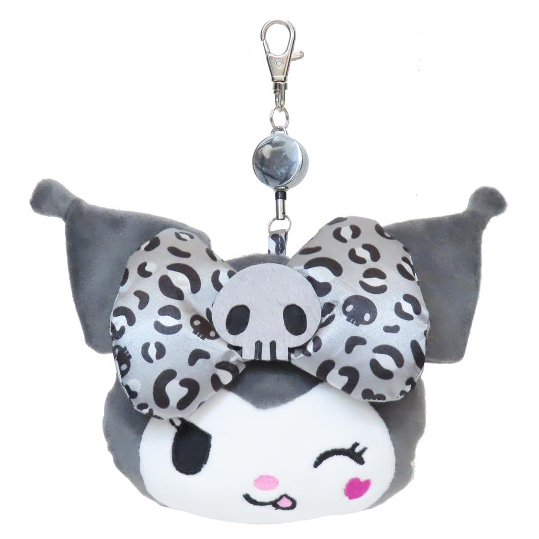 Sanrio Plush Pass Case Kuromi - (Gray) серый