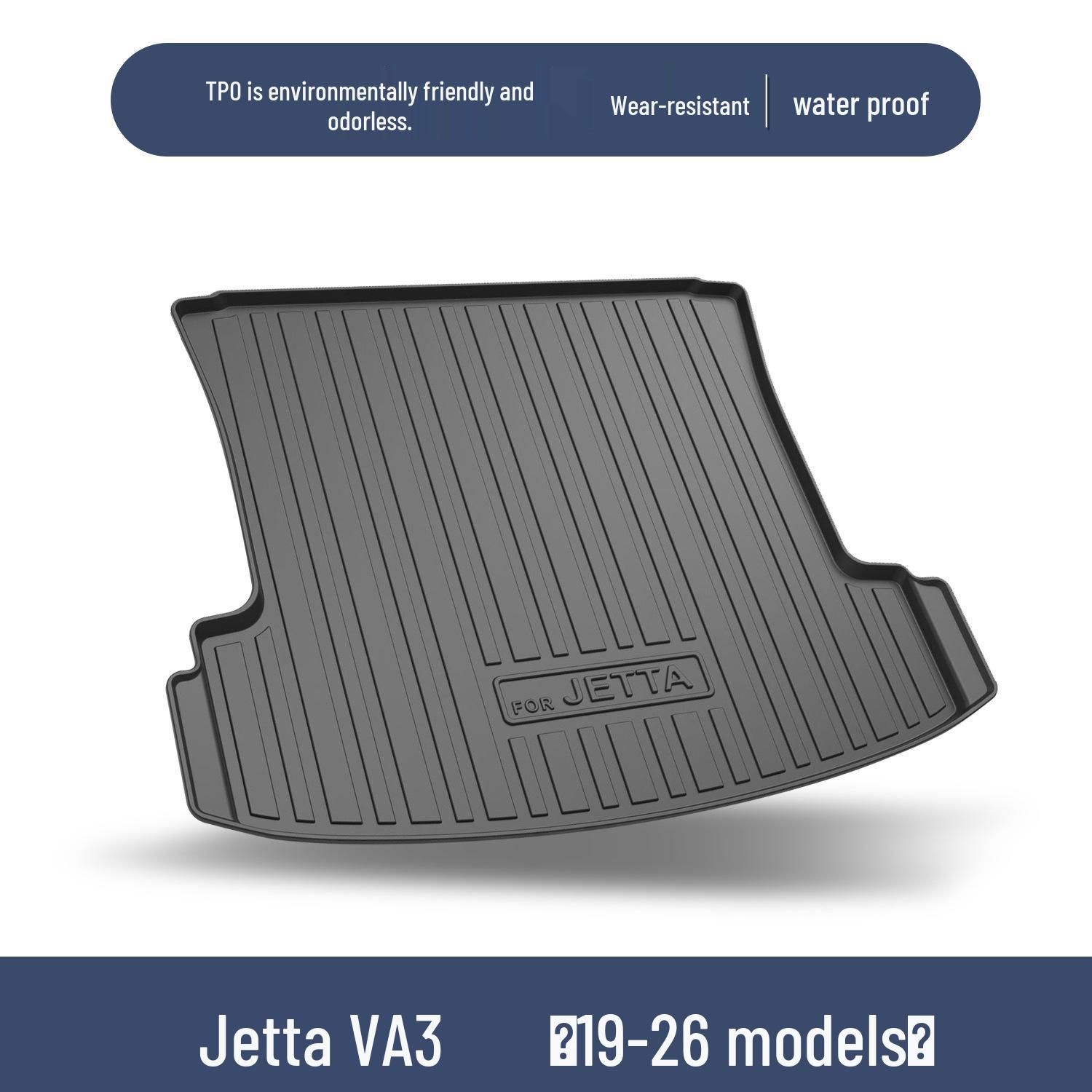 Volkswagen Jetta VA3 TPE Trunk Mat Car Interior Accessory 100*90 cm
