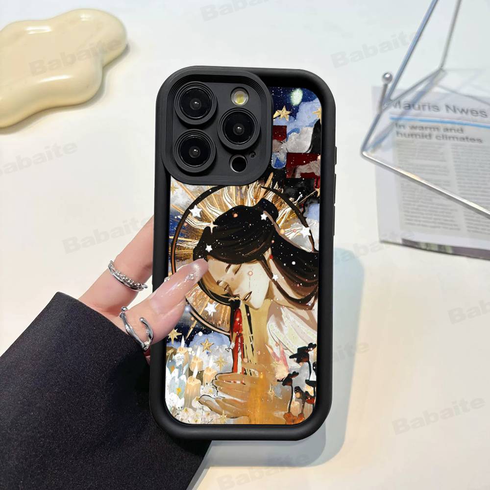 

Popular Danmei Anime H-Heaven O-OfficialS B-Blessing Phone Case For IPhone 17 16 15 14 13 Pro Max Plus 12 11 Cover iPhone 12pro max