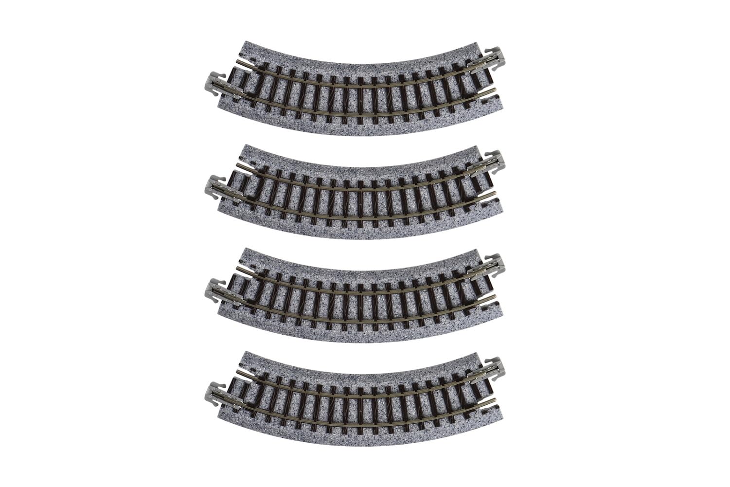 KATO N Gauge Unitrack Compact Curved Track Railway Model Supplies R117-45° (4 pieces) 20-176