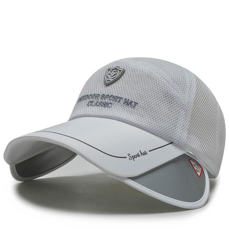 Letter Sport Outdoor Embroidery Fishing Hat Adjustable Sun Protection Breathable