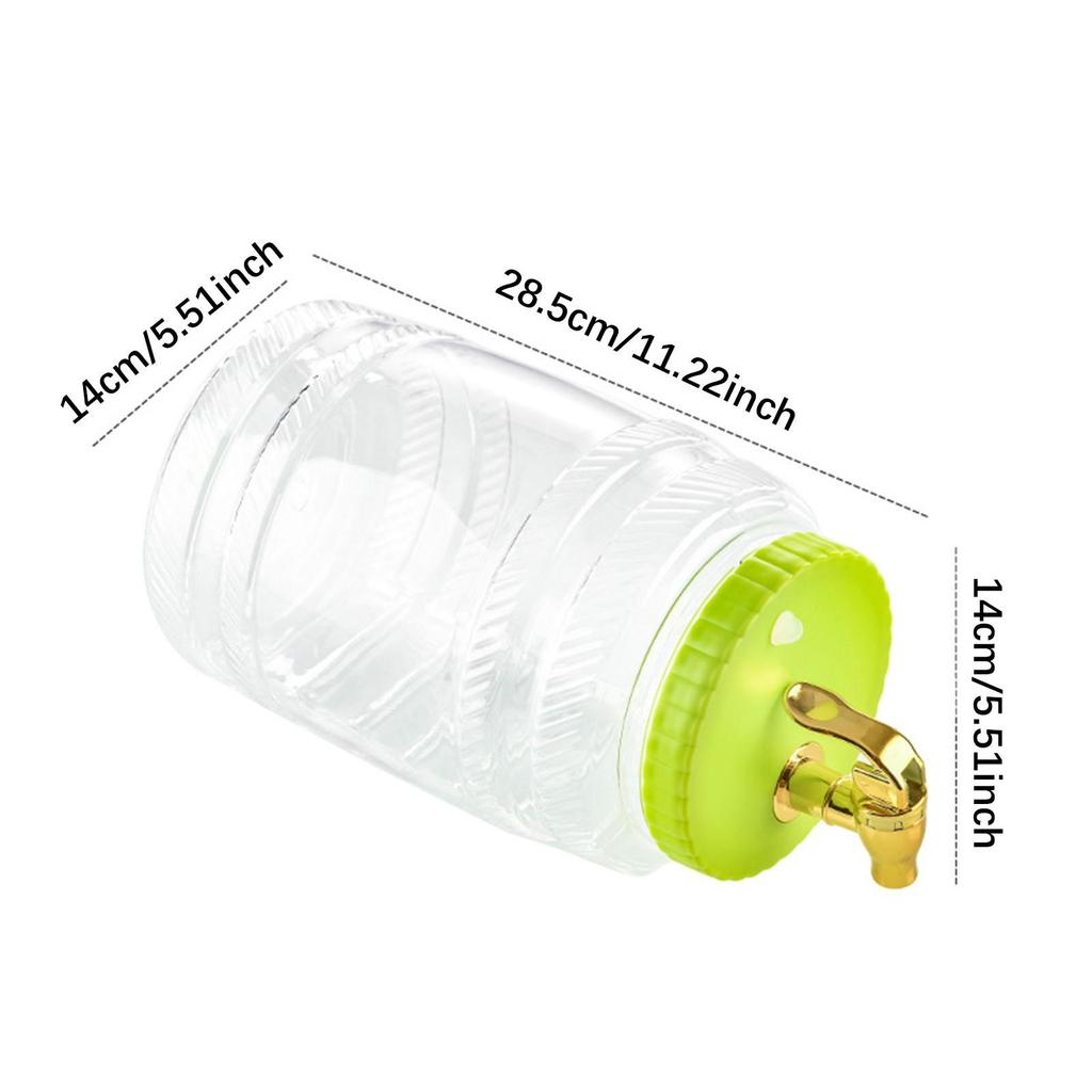 Fridge Beverage Dispenser Water Jug With Tap Large Capacity Cold Kettle Juice Jug Cold Kettle Cool Water Bucket for Home