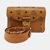 [Gebraucht] Millie Visetos Metallbeschläge Lorbeerblatt-Schloss Monogramm Glatte Umschlag-Umhängetasche Beschichtetes Canvas Napa-Leder Schulter - Gut #6W719I