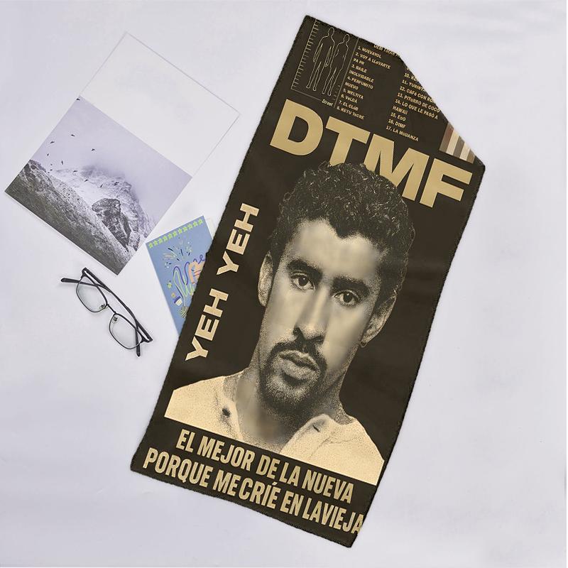 Serviette de plage mode Bbunny: Idéal pour les aventures estivales Doux, absorbant et à séchage rapide, convient pour la natation et le bain