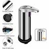 250ml Automatischer Seifenspender mit integriertem Infrarotsensor, Berührungslos, Edelstahl, für Küche, Bad, Toilette