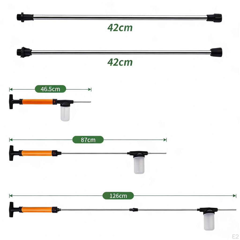Powder Duster Adjustable Rod Practical Gardening Supplies Pollen Pollinator