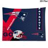 New England Patriots Wall Tapestry Aesthetic Wall Hanging Printed Fabric Blanket Decorative Tapestries for Bedroom Living Room Home Decor