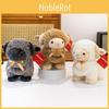 Cute Jsqtoys Sheep Plush Doll With Bow Decoration And Pp Cotton For Gift Kids