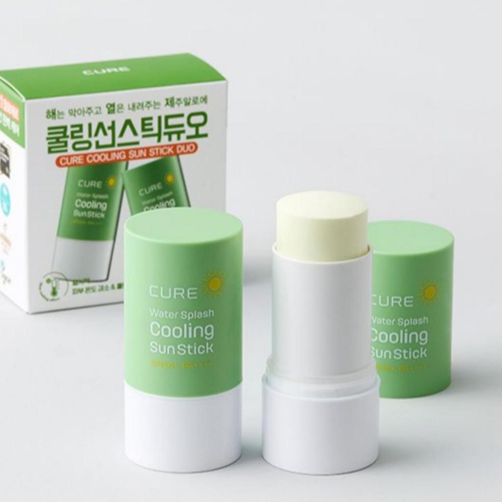 CURE Water Splash Cooling Sun Stick Duo Set