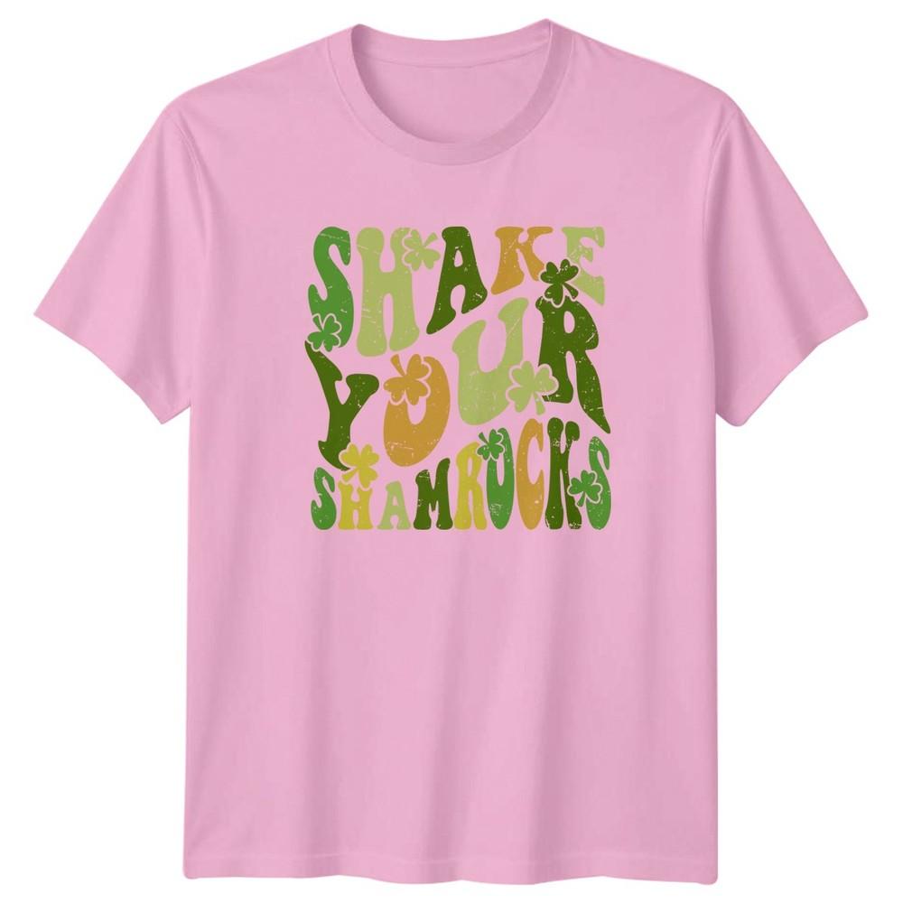 Shake Your Shamrocks TShirt Retro St Patricks Day Gift For Him And Her