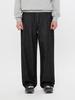 UCLA Full Elastic Waist Wide Fit Denim All-Purpose Pants [Black](Ua9Dp01)