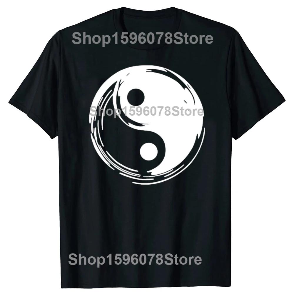Funny Chinese Tai Chi Yin Yang T Shirts Summer Graphic Cotton Streetwear Short Sleeve Christmas Day Gifts Tshirt Unisexs Clothing