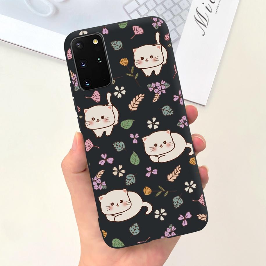 For Samsung Galaxy S20 Plus Case SM-G985F Silicone Cover Cute Astronaut Cartoon Soft Funda For Samsung S20 S20+ 5G SM-G986F Capa