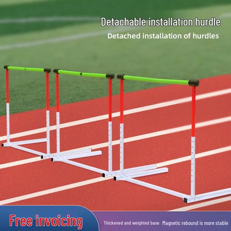 Adjustable Detachable Soft Hurdles for Track and Field Competition and Training Child Hurdle without Magnet