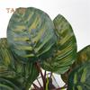 1Pc Artificial Plant Tropical Peacock Leaves for DIY Floral Arrangement Decor Decoration
