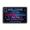 Coboro Retro Neon Metal Sign  Thank You Game Room Wall Decor for Bar Living Room Hotel
