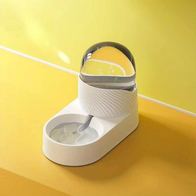 

Автоматическая кормушка для домашних животных, дозатор воды, гравитационный контейнер для корма для кошек, кормушка для питья воды для домашних животных, станция для самостоятельного кормления 33X25X17CM белый