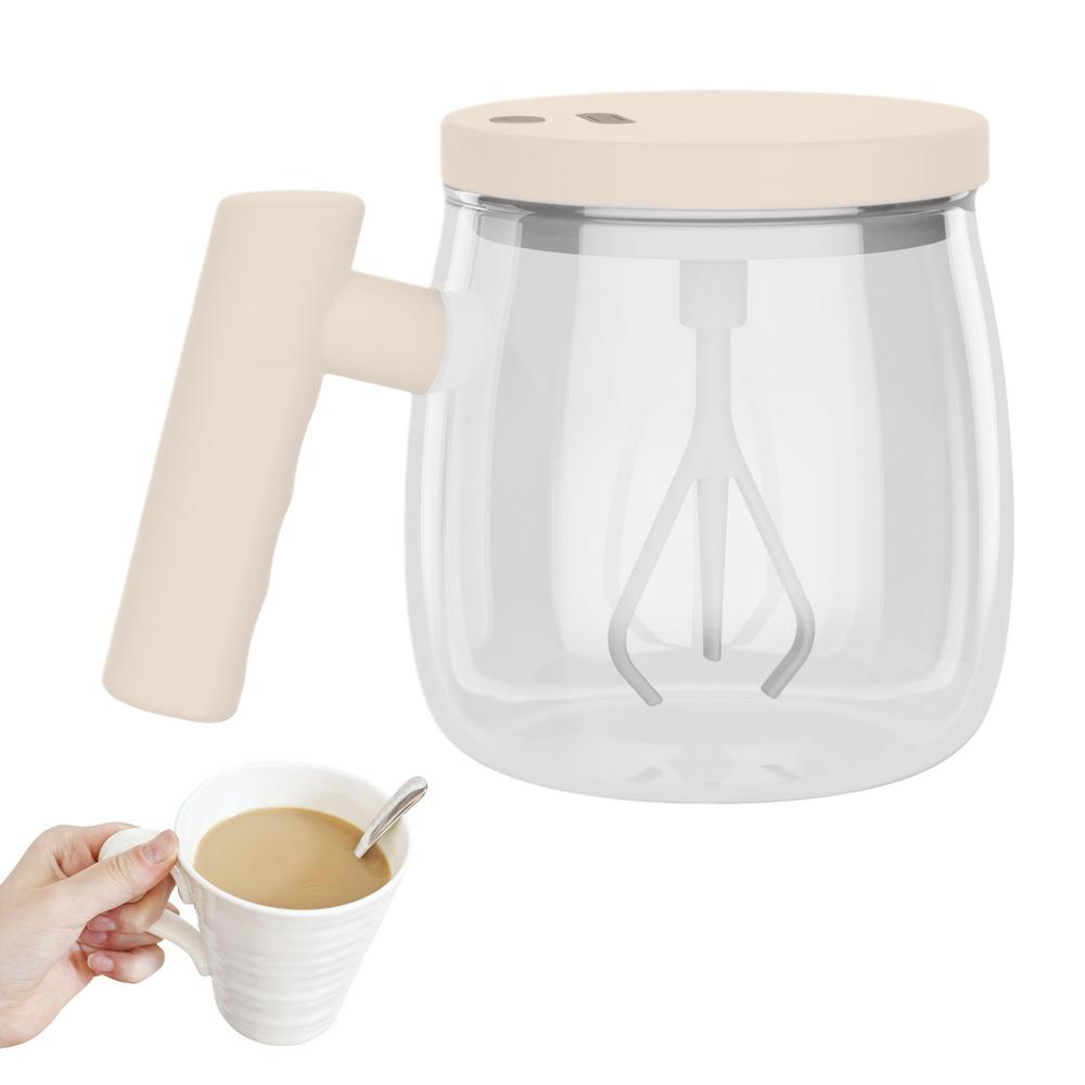 

Кружка для самостоятельного перемешивания 400 мл, электрическая высокоскоростная чашка для смешивания, стеклянная, 800 мАч, перезаряжаемая через USB, портативная моющаяся чашка для смешивания 400ml хаки