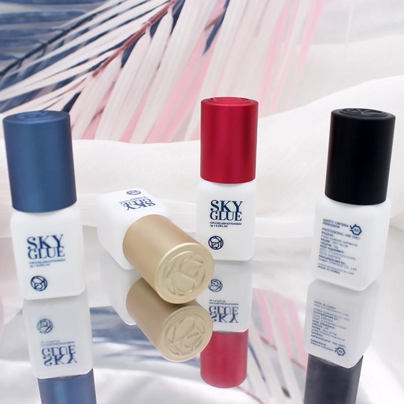 Lepidlo na prodlužování řas SKY Black Red Blue Gold Cap Adhesive