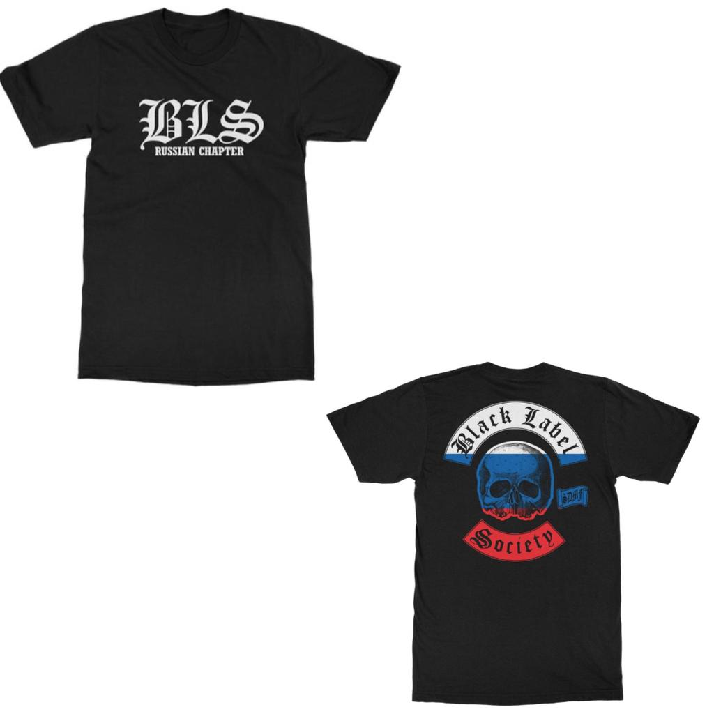 Pop Black Label Society Band Graphic Cotton T-shirt Unisex Summer Short Sleeve Fashion Brand Tee Luxury Casual Vintage Retro Top