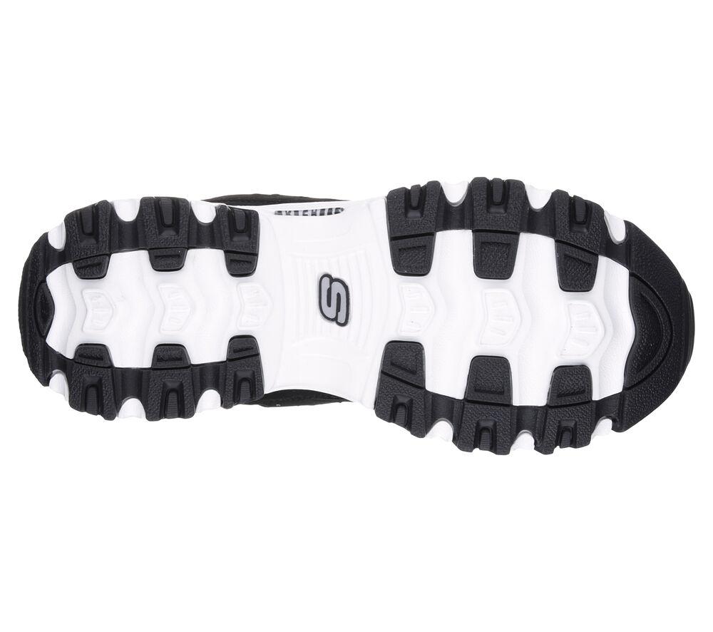Sneakers Skechers Black White D Lites Biggest Fan