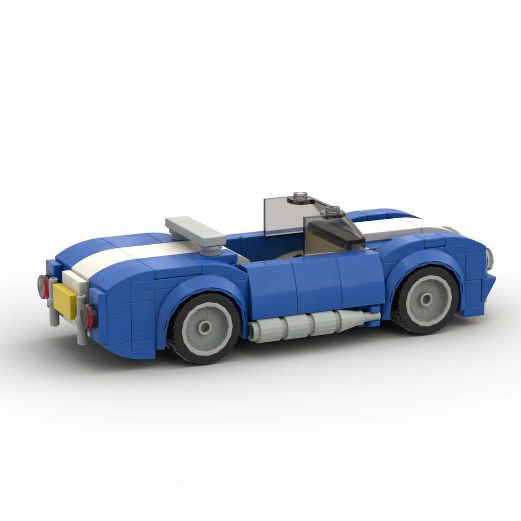 205PCS Assembled Car Model Building Blocks Set Creative Boys DIY Collectible Vehicle Toys MOC Bricks Holiday Gifts