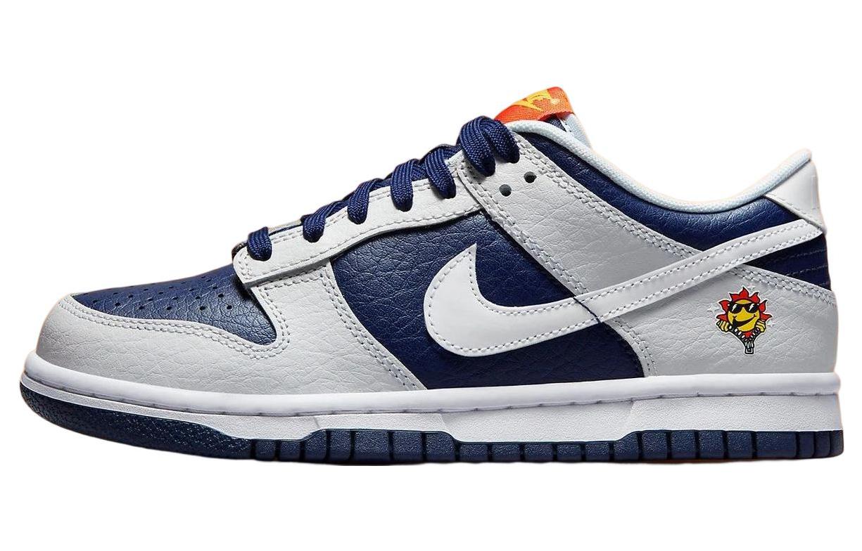 Nike Dunk Low UV Reactive Photon Dust Midnight Navy GS FN6968-025 35.5