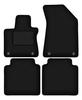 Dywaniki Samochodowe Welurowe Czarne Do: MG HS II SUV (2024-)