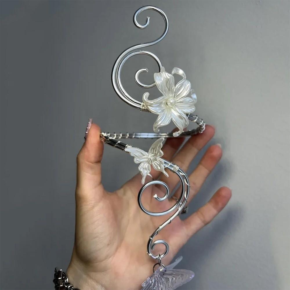 Flower Arm Cuff Butterfly Armband Sweet Arm Bracelet Renaissance