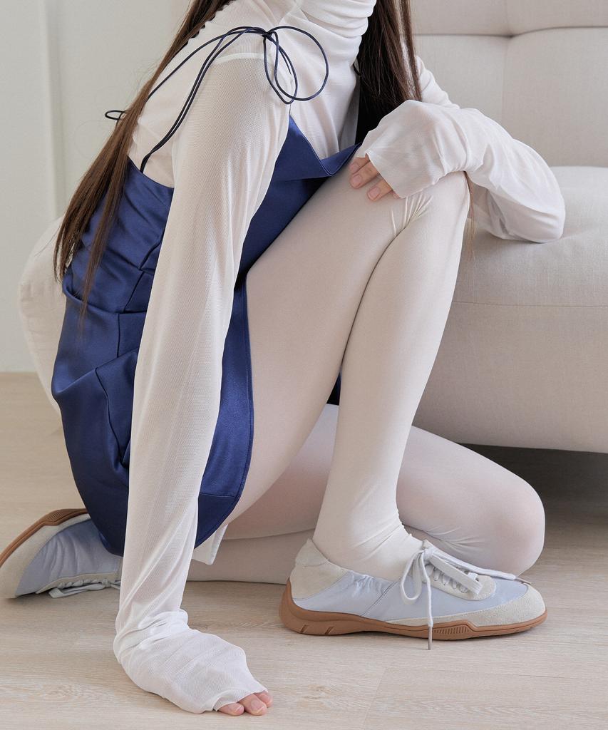 Shoehi Arbi Cowhide Satin Sneakers (2 Colors)_Sn2025