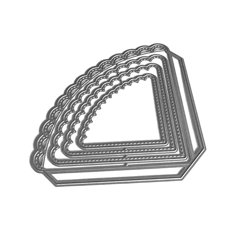 Metal Die Cuts Envelope Birthday Embossing Stencil Cutting Dies for Card Making Scrapbooking Paper Craft DIY Template
